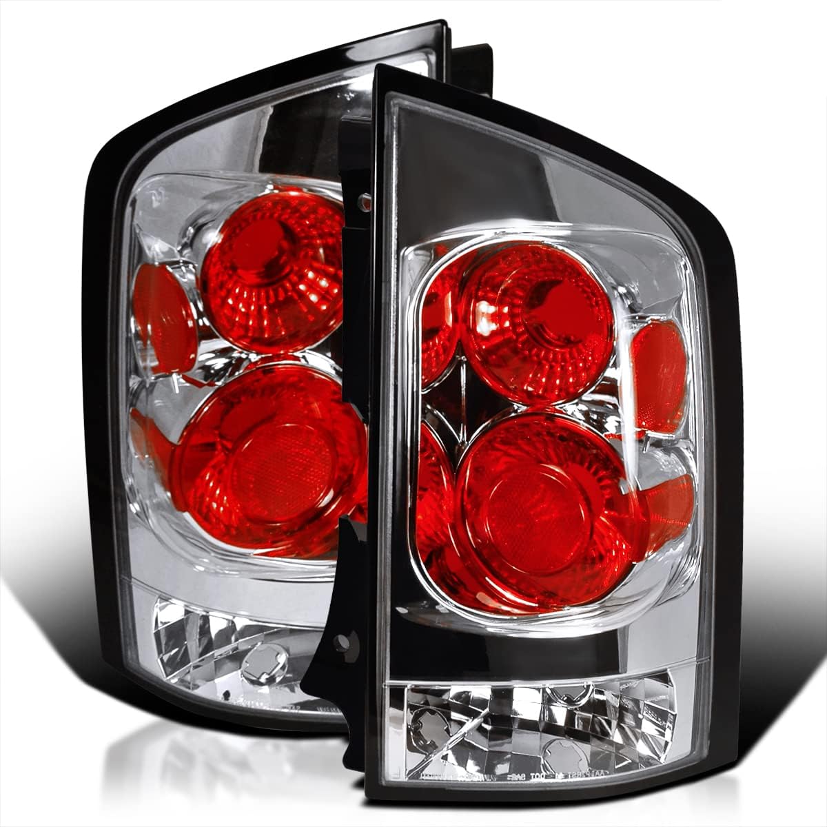 Spec-D Tuning Smoke Lens Tail Lights Compatible with Nissan Armada 2002-2012 L+R Pair Taillight Assembly