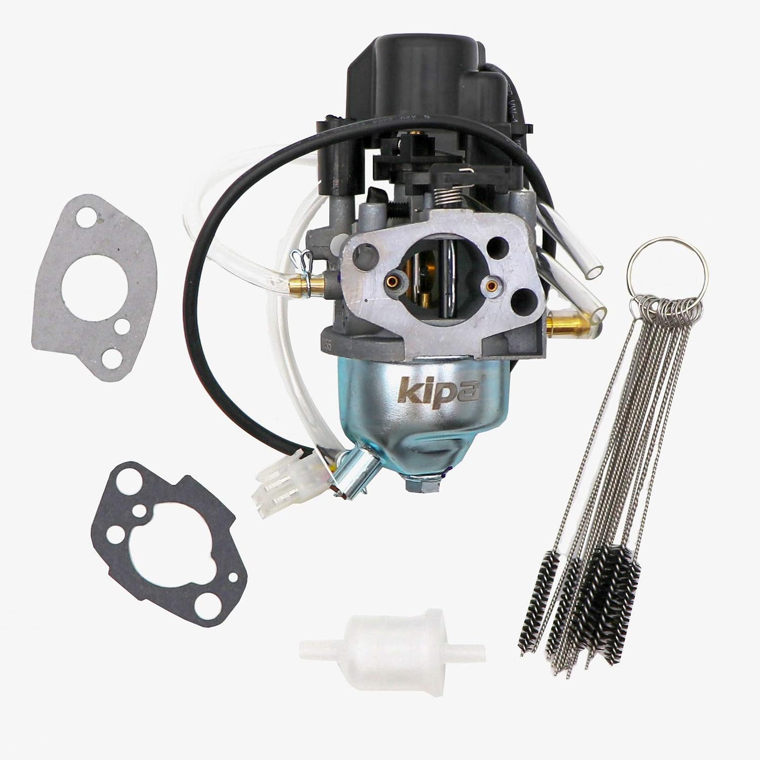 kipa Carburetor for EU3000i 2000i EU3000is Generator, Replace OEM Part Number 16100-ZL0-D66 16100-Z0V-D12, with Mounting Gasket & Carbon Dirt Jet Cleaner Tool Kit Pack of 2