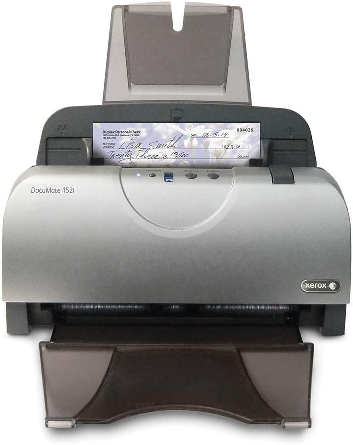 Xerox DocuMate 152i Duplex Scanner with Document Feeder for PC and Mac