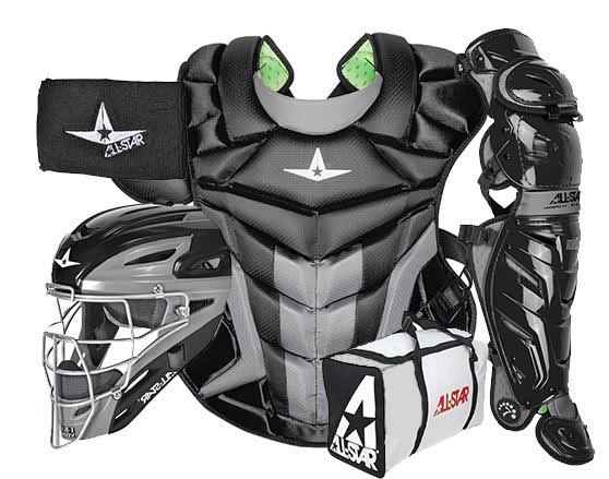 All Star CK912S7X Youth System7 Axis Pro Catchers Gear Set Royal