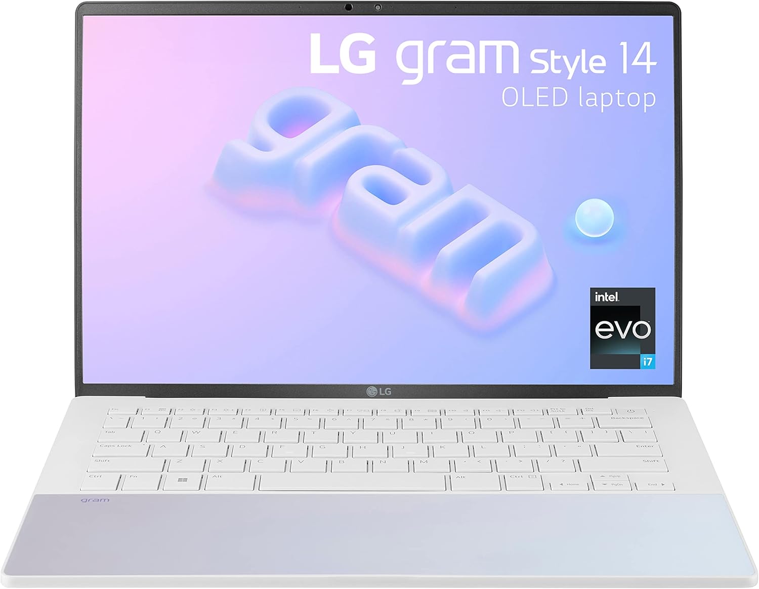 LG gram Style 14” OLED Laptop, Intel 13th Gen Core i7 Evo Platform, Windows 11 Home, 32GB RAM, 1TB SSD, Dynamic White (Renewed)