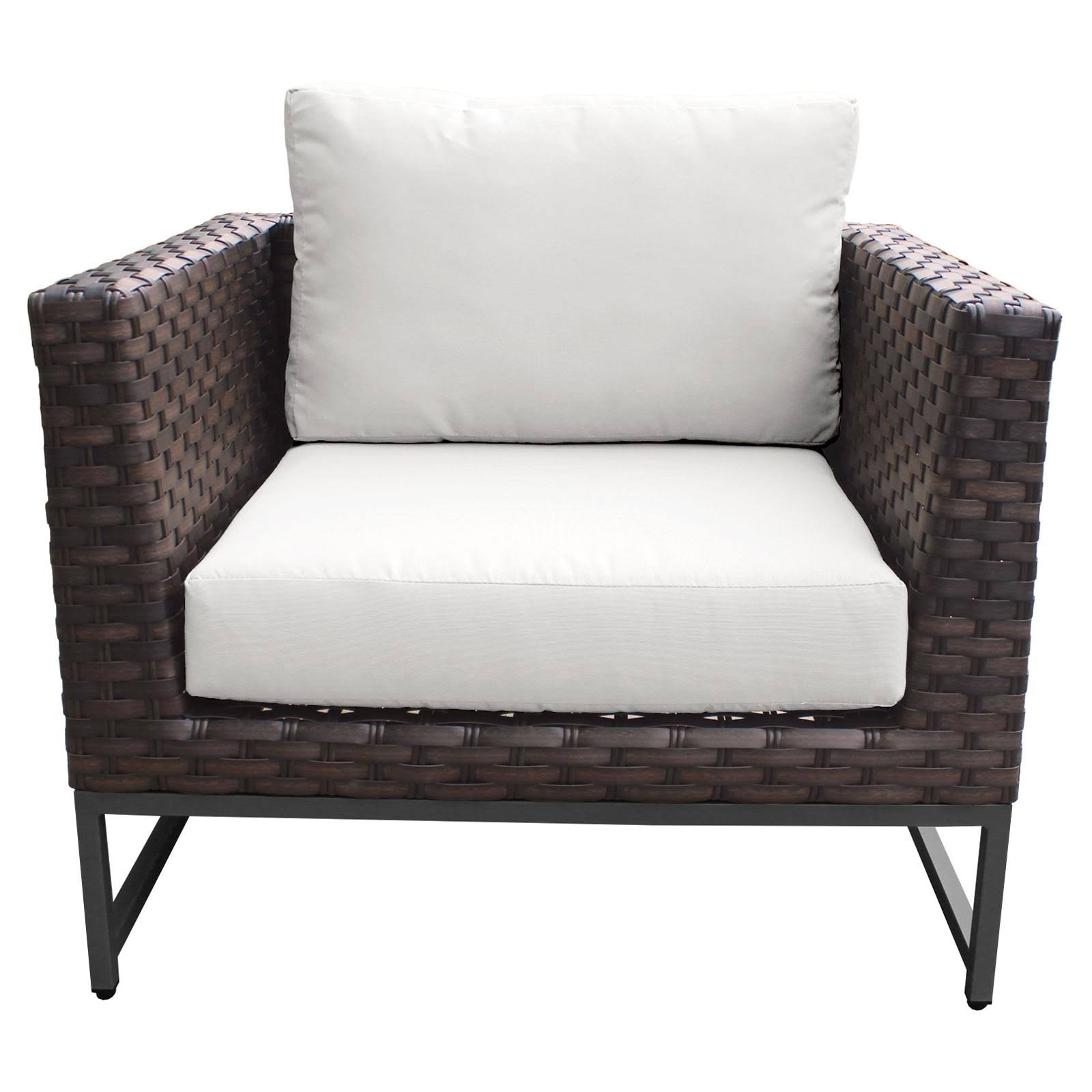 TK Classics Barcelona Club Chair in Sail White