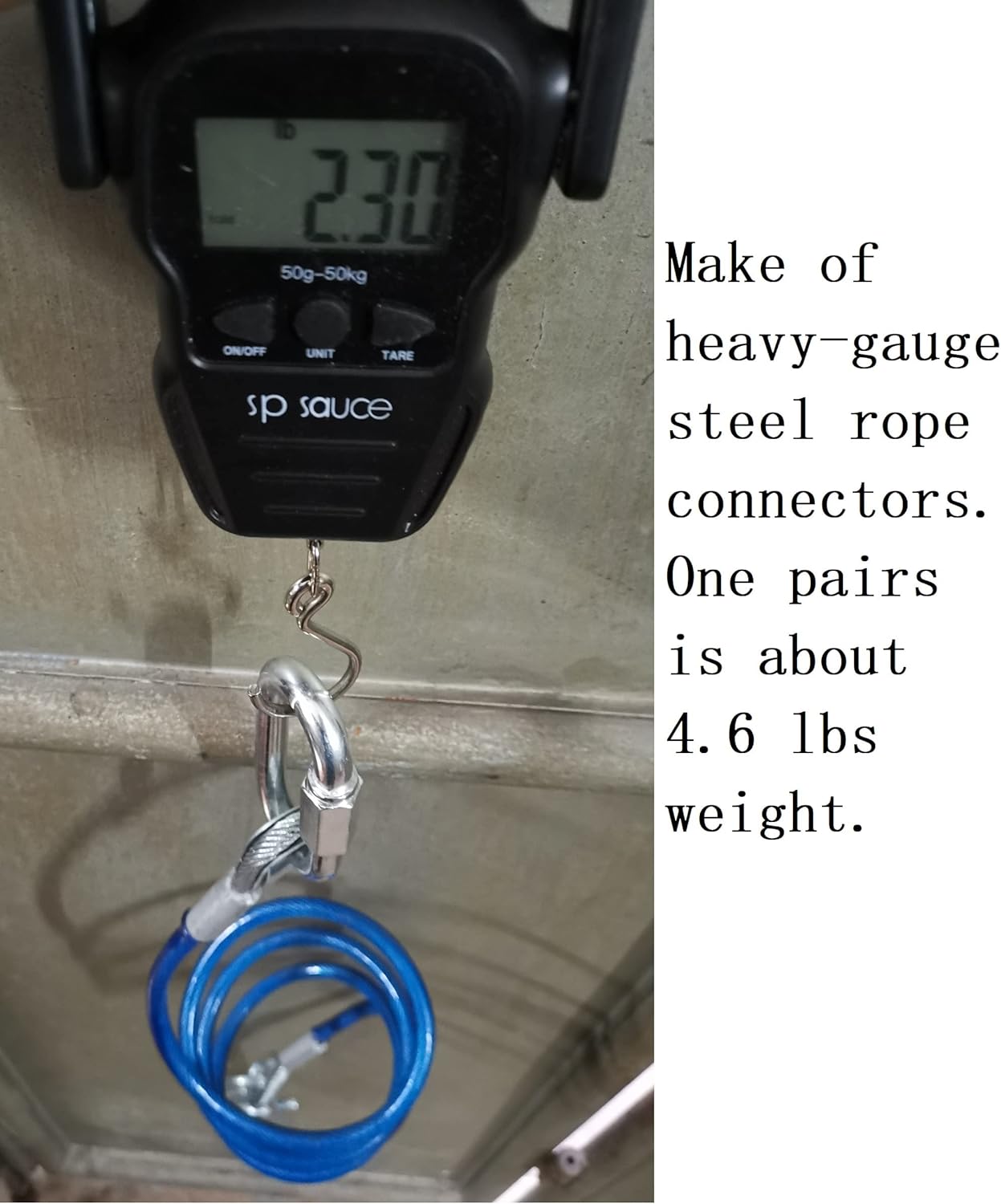 DLLRV Trailer Safety Chains Cables 68 inch for Towing Bar，12000 Lbs Loading one Pair（Two Pack） Pack of 2