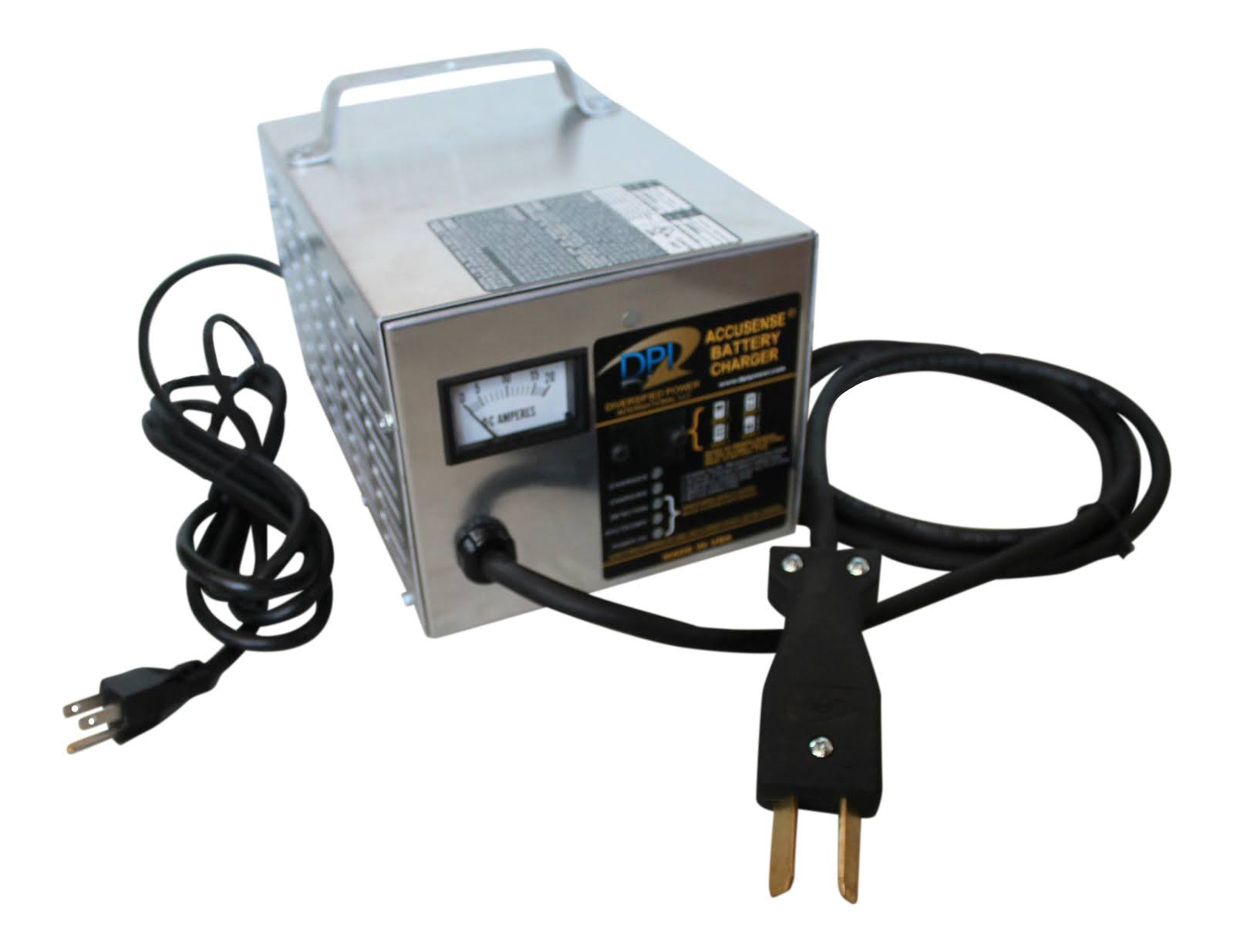48Volt 17AMP Golf Cart Battery Charger with ClubCar Crowfoot Connector