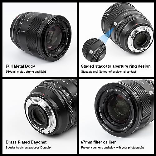 VILTROX Pro 27mm f/1.2 F1.2 XF Fuji for Fujifilm X Mount Lens,27mm APS-C X Lens for Fuji X-T5 X-H2S X-S20 X-T4 X-S10 X-T200 X-T30 II X-H1 X-T30 X-A7 X-Pro3 X-E4 X-T2 X-Pro2