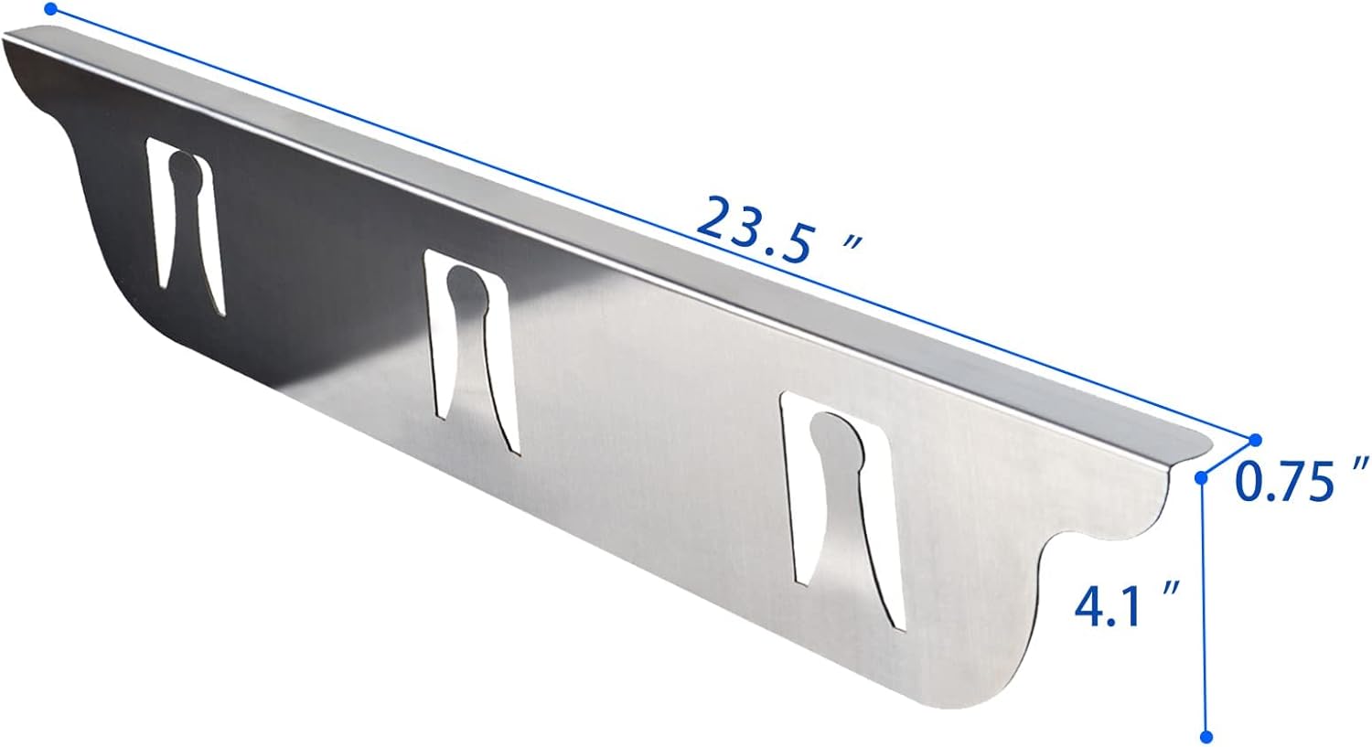 Stove Cover, Stove Guard, Stainless Steel Stove Gap Covers, Heat Resistant & Easy to Clean Stove Counter Gap Cover, Kitchen Stove Counter Gap Cover Eliminates Gap Between Counter & Appliances (2 pcs) Pack of 2