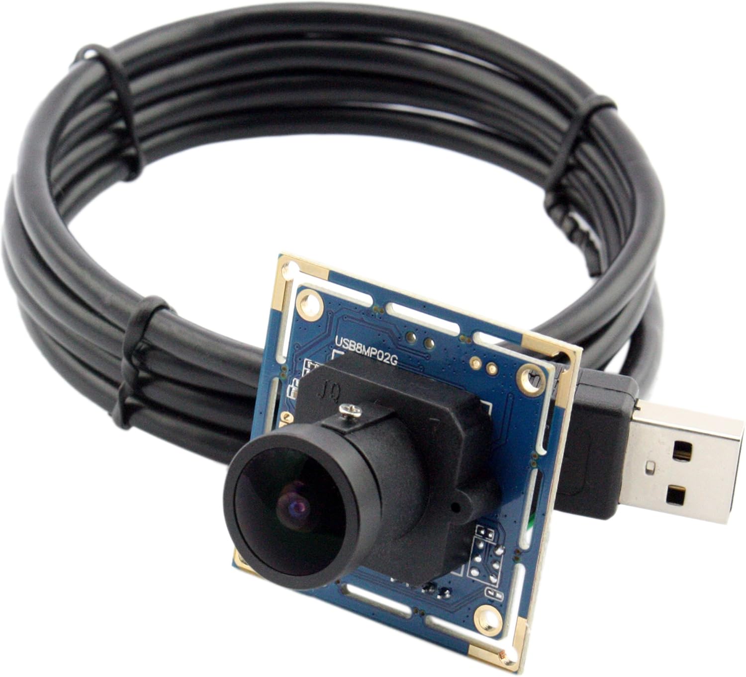 ELP 170degree fisheye Lens 8MP Camera Module with USB Port for HD high Resolution Video Image View