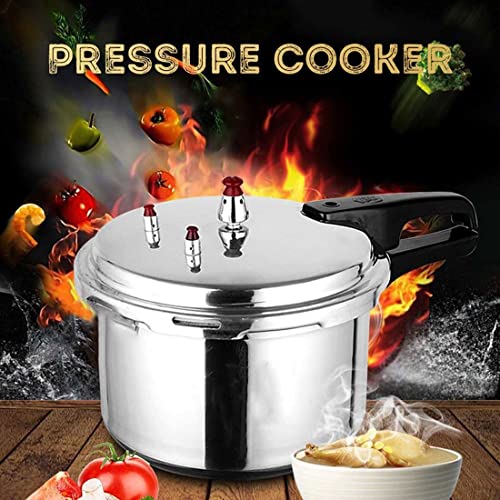 MidiLi Kitchen Pressure Cooker for Electric Stove Gas Stove Cooking Utensils Aluminum Pressure Cooker for Canning with/Easy Lock Lid for Steaming Canning and Stewing