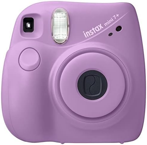 Fujifilm Instax Mini 7+ Camera Purple with + 1 Single Pack Film
