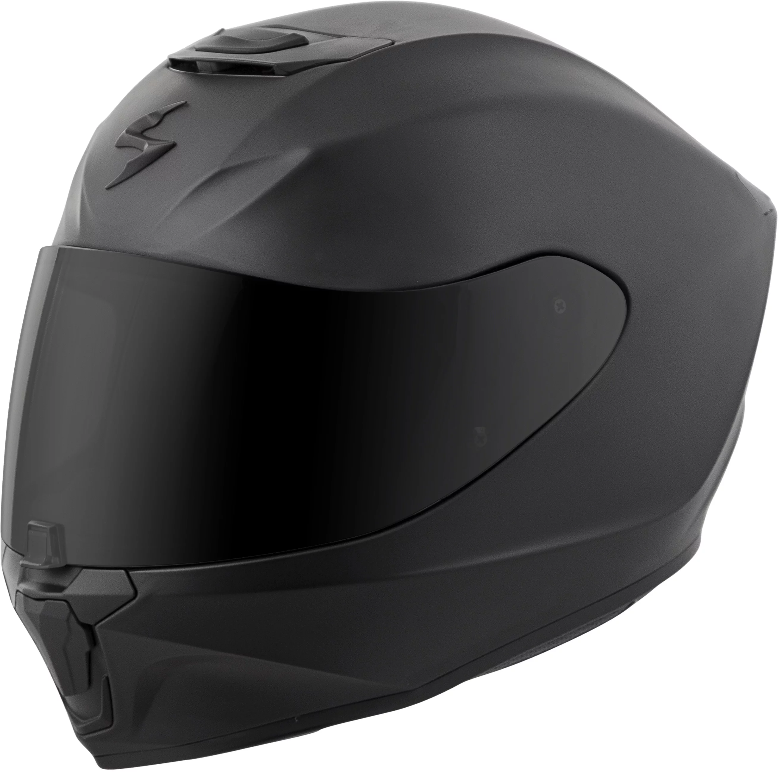 Scorpion Exo-R420 Full-Face Solid Helmet Matte Black - Curated Treasures Market