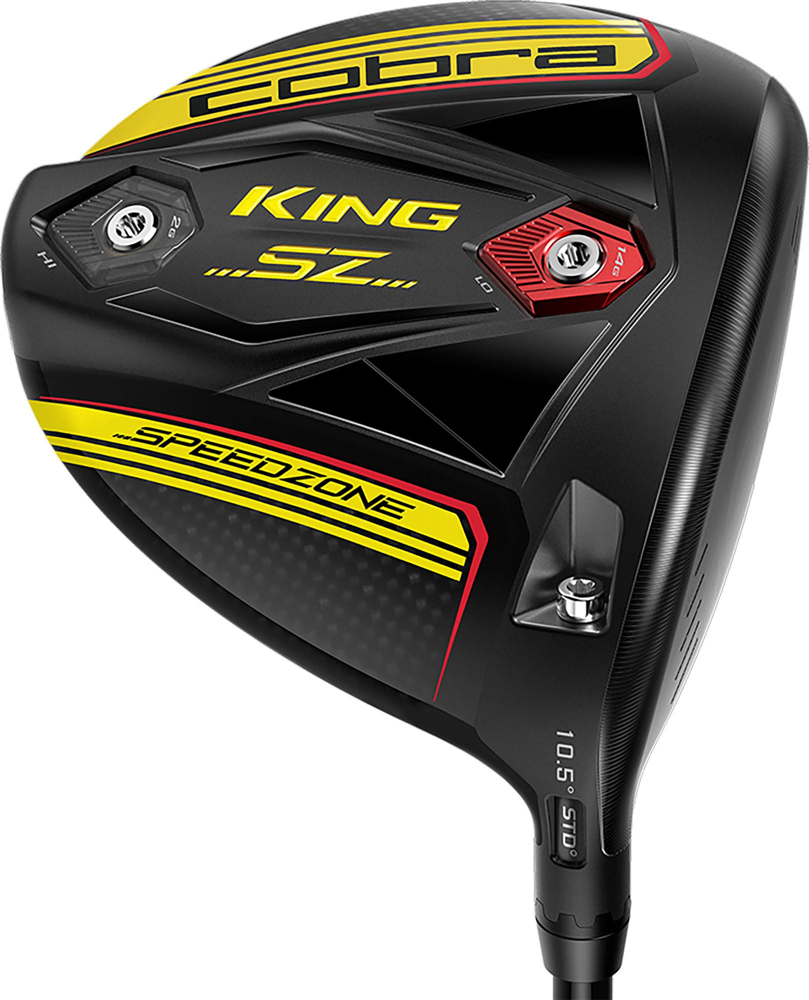 Cobra Golf King Speedzone Driver - Black / Yellow