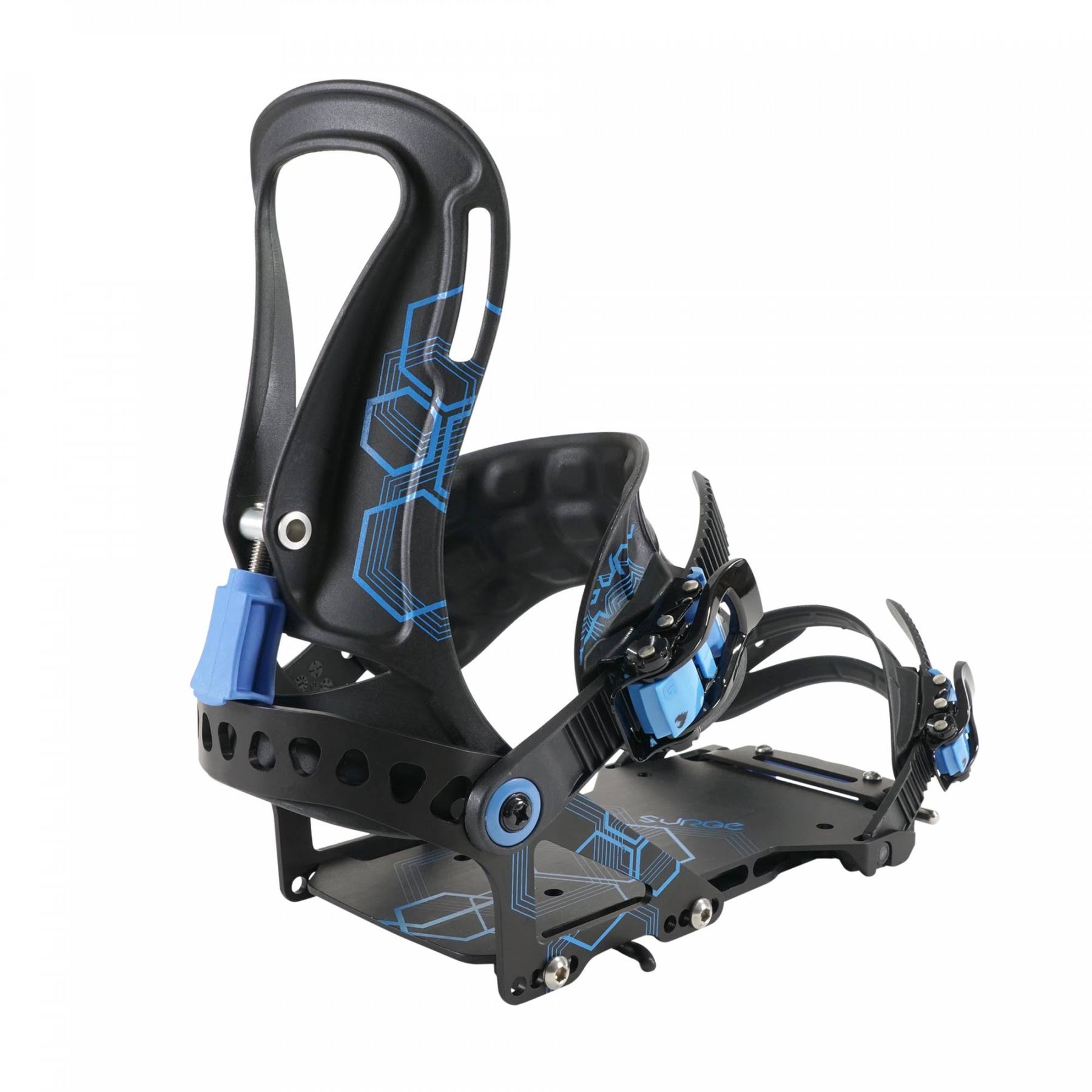Spark Ru0026D Surge Splitboard Binding Blue, Small