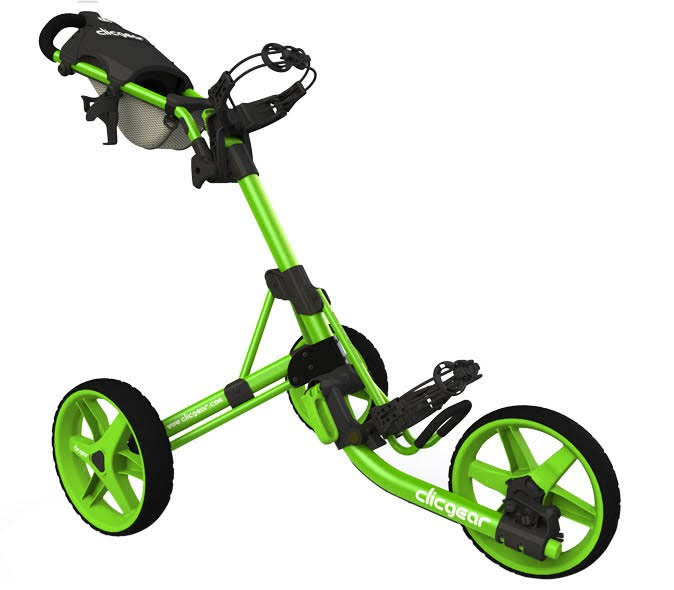 Clicgear Model 3.5+ Golf Push Cart Charcoal-Lime