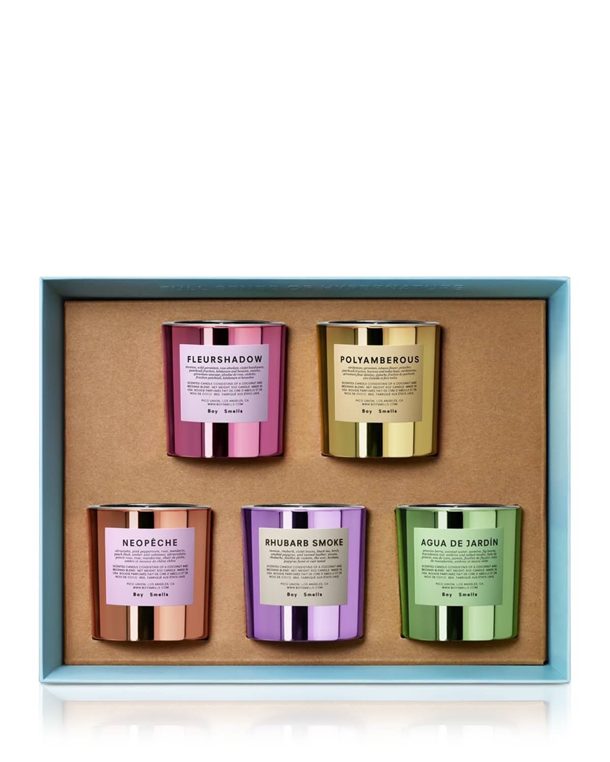 Boy Smells Hypernature Scented Candle Quintet