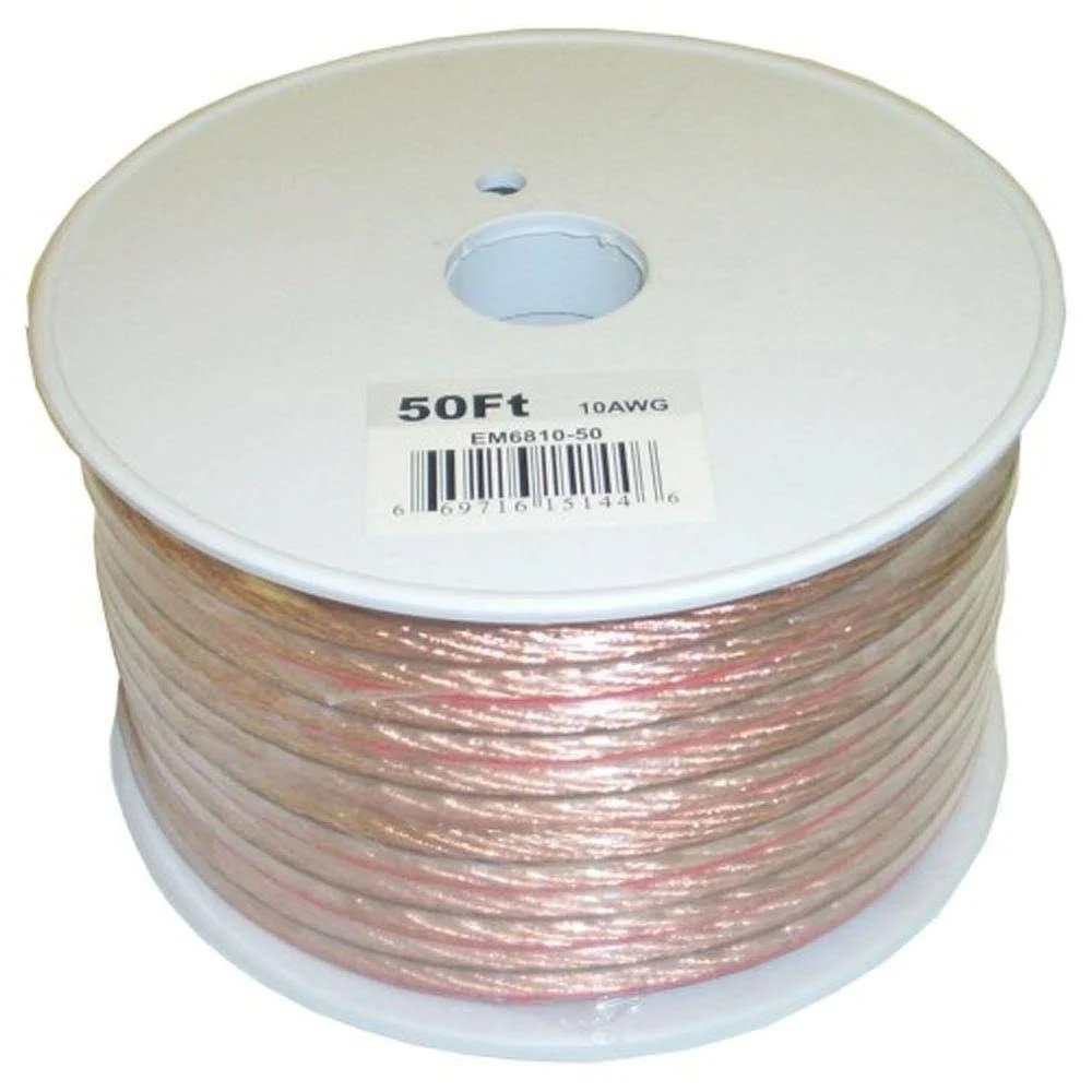 Electronic Master 50& 2-Wire Speaker Cable 10 AWG EM681050