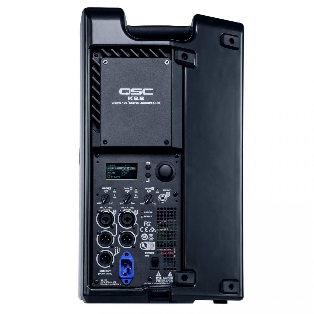 QSC K8.2 K2 Series 2000W 8 Active Speaker with CA