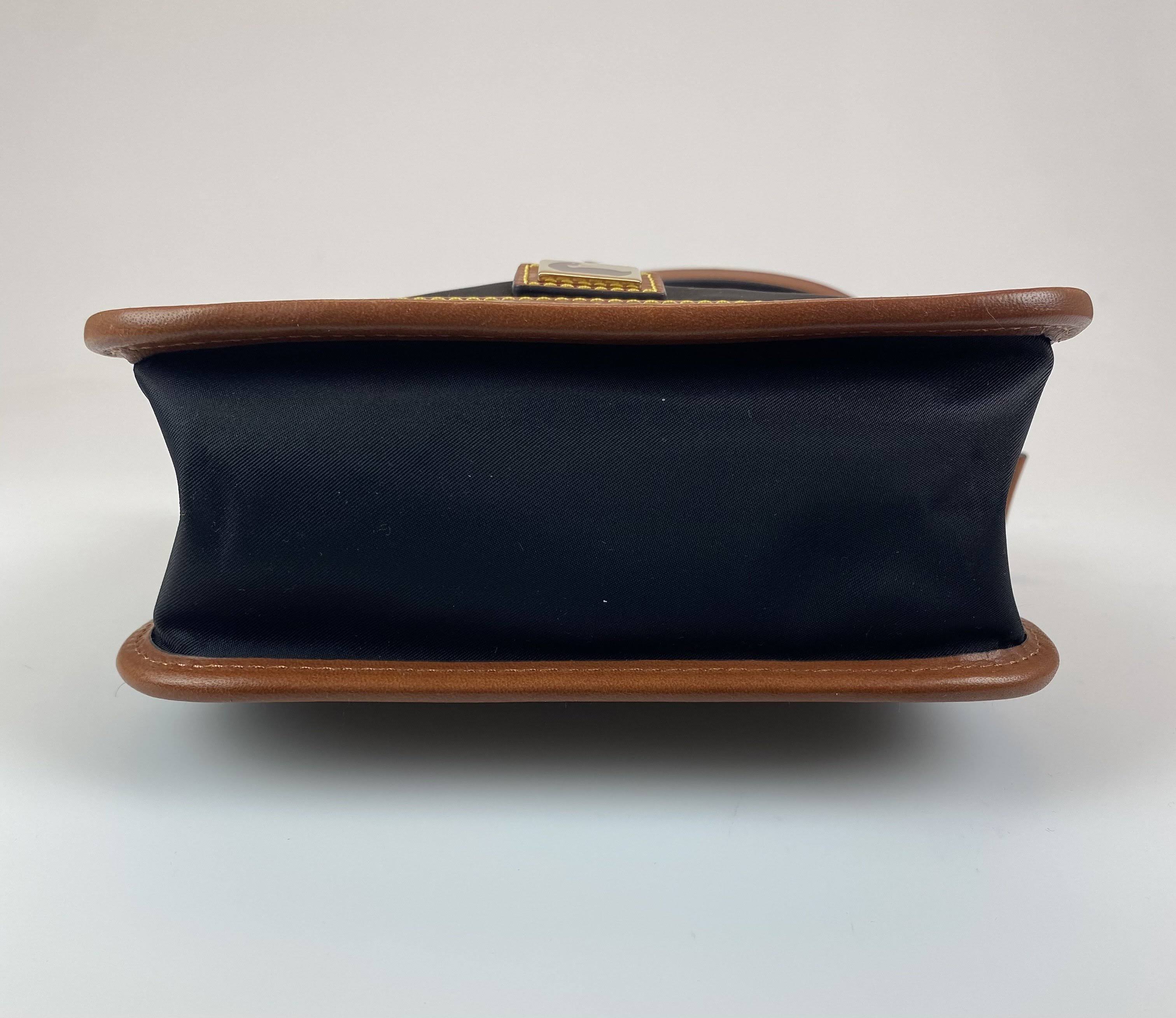Dooney u0026 Bourke Wayfarer Nylon Letter Carrier Crossbody Black