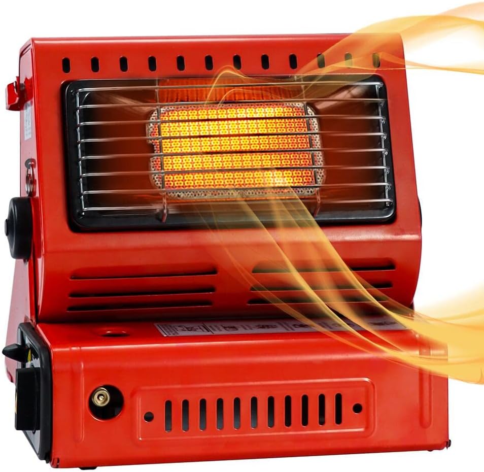 2 in 1 Portable Tent Heater��Camping Heater��Butane /Propane Heaters, Outdoor��Camping Accessories