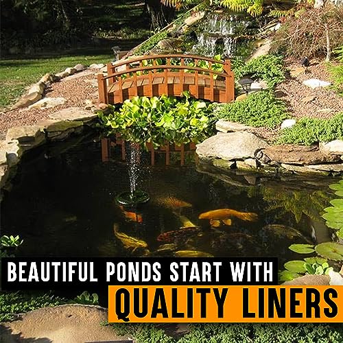 LifeGuard Pond Liner 15 ft. x 30 ft. 45 Mil EPDM Rubber - LG15X30-45