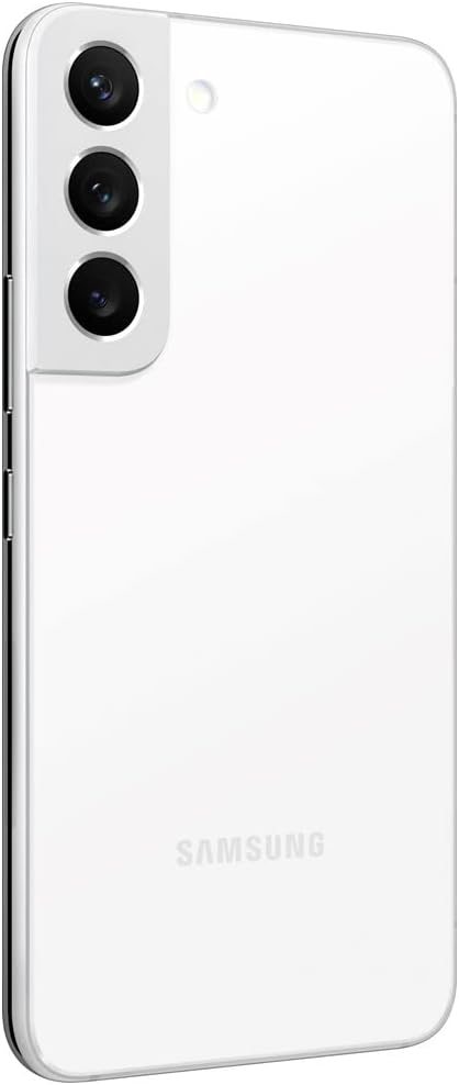 Samsung Galaxy S22 Smartphone, Factory Unlocked Android Cell Phone, 128GB, 8K Camera & Video, US Version, Phantom White (Renewed)