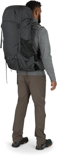 Osprey Rook 50L Men's Backpacking Backpack, Astology Blue/Blue Flame