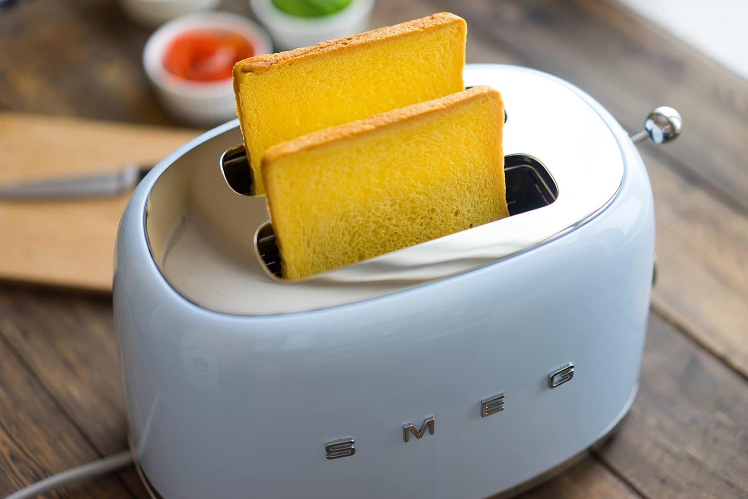 SMEG 2 Slice Retro Toaster (Pastel blue)