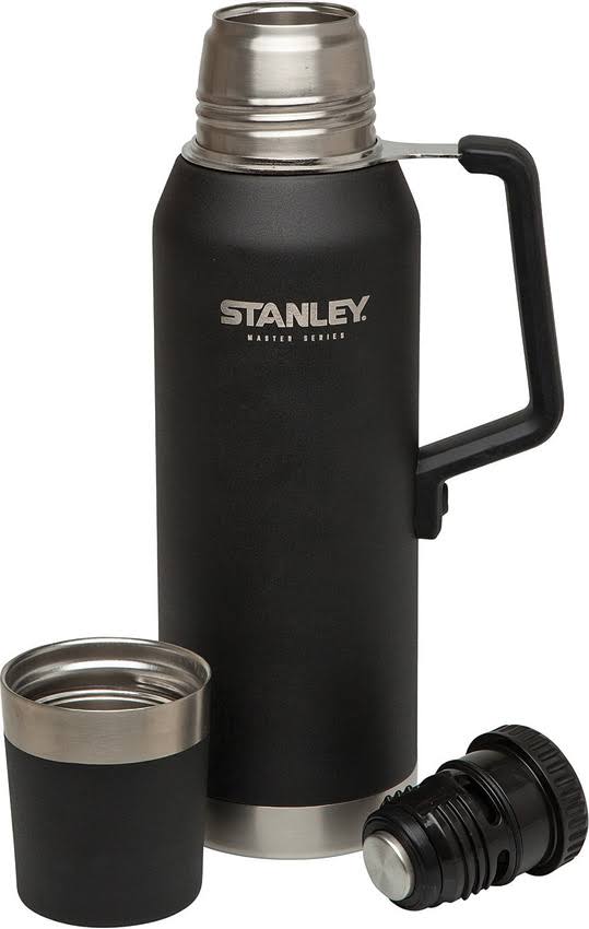 Stanley Master Vacuum Bottle, Foundry Black, 1.4 qt