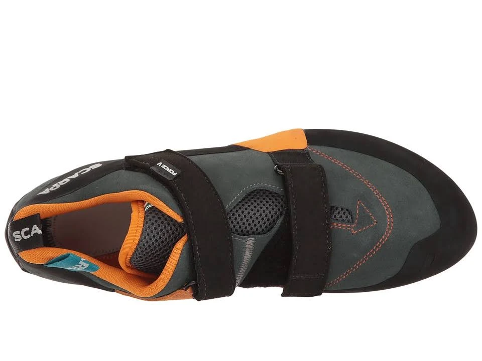Scarpa Force V Climbing Shoe - Men&s Mangrove/Papaya / 40.5