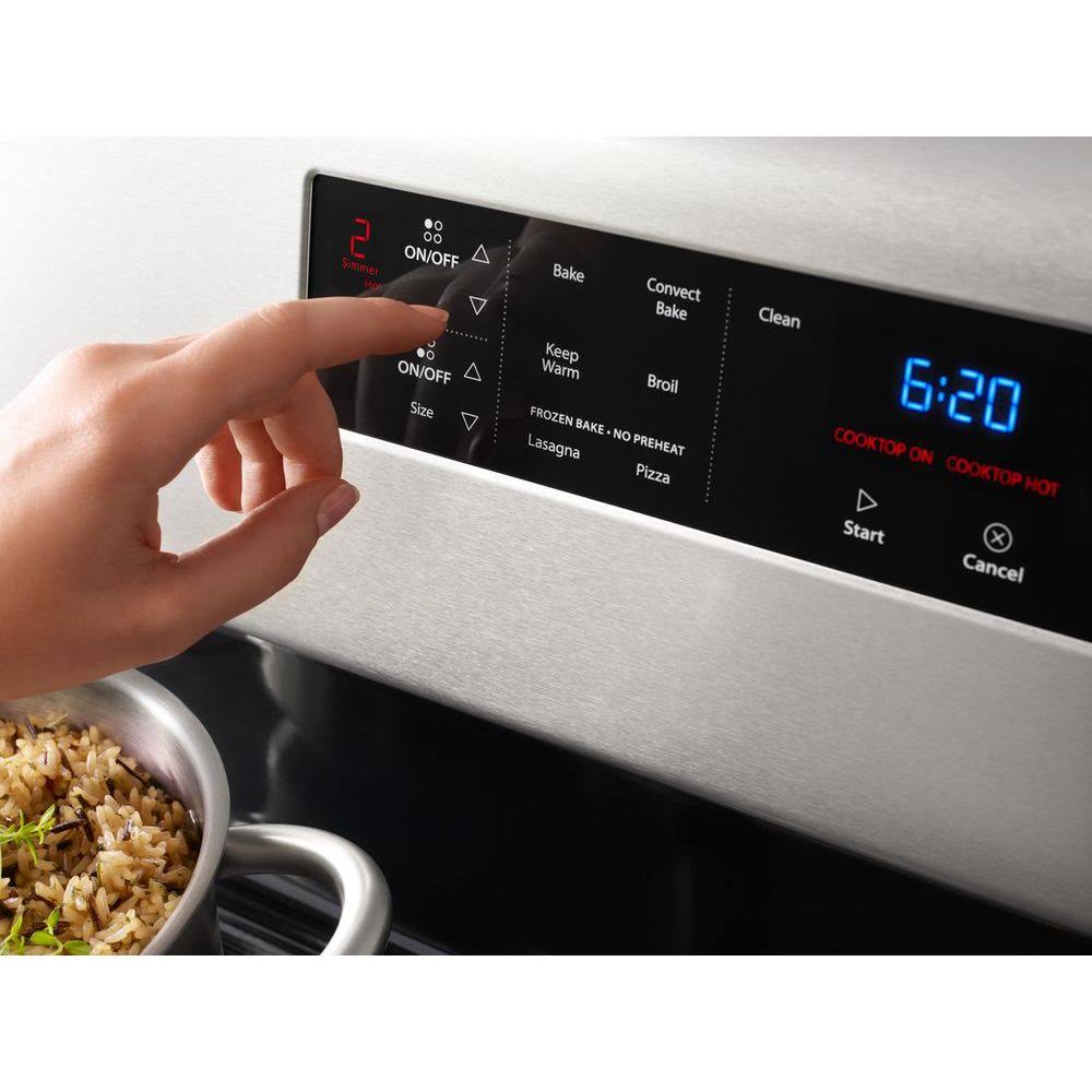 Whirlpool WFE520S0FS Electric Range - Freestanding - 5.3 cu ft - Stainless Steel