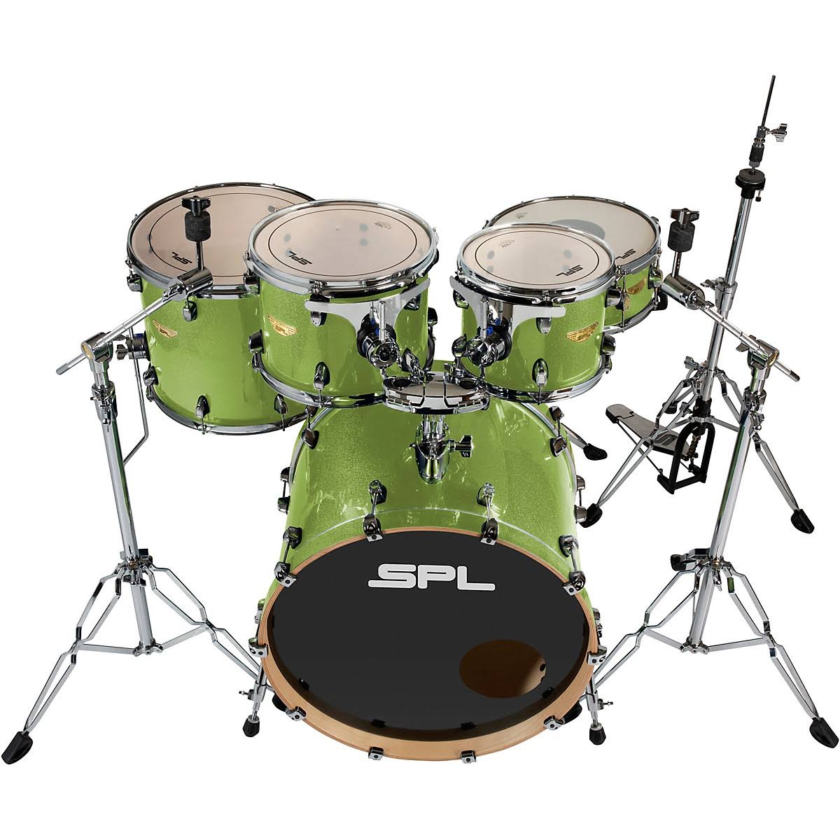 Sound Percussion Labs Velocity 5-Piece Shell Pack Spring Green