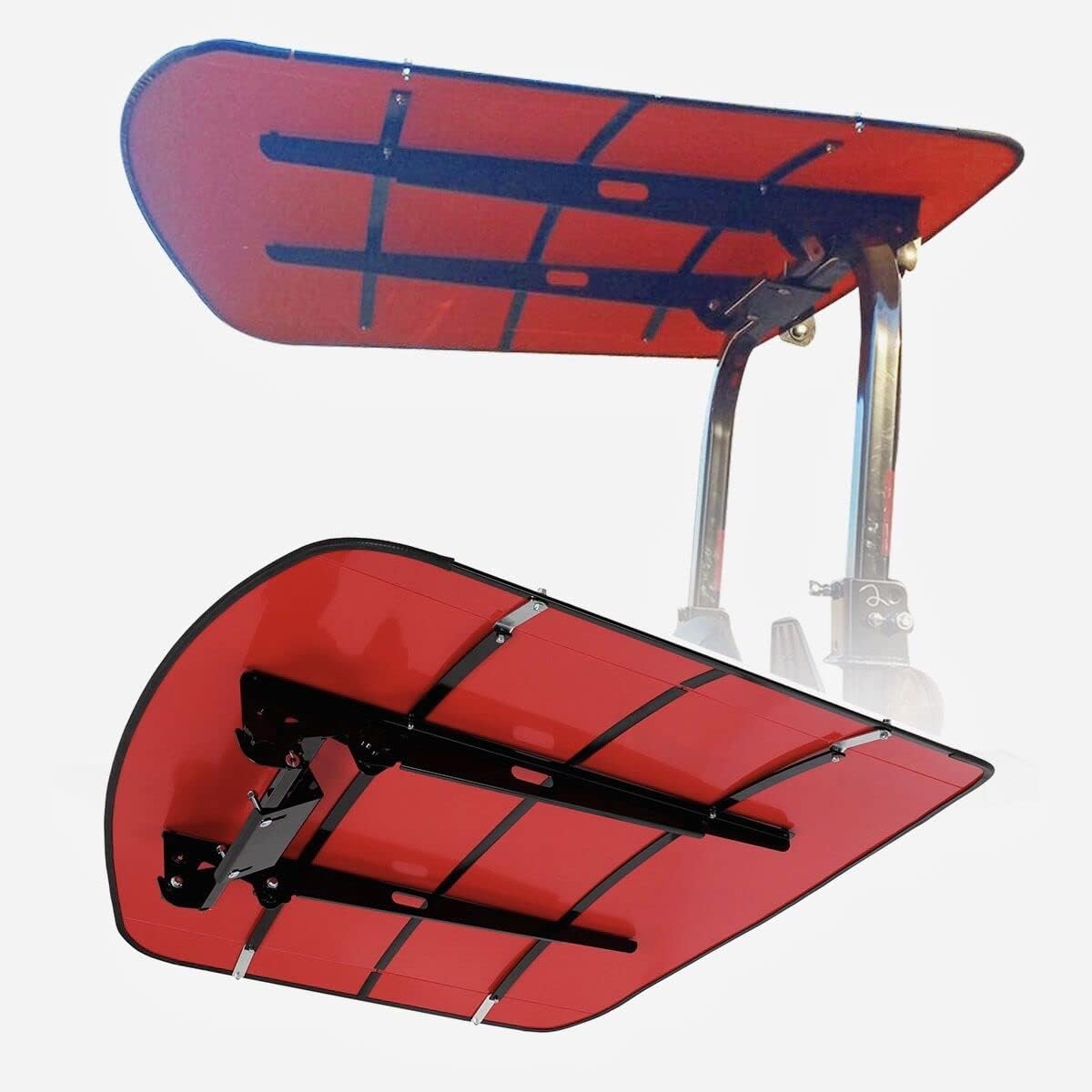 HECASA Red Tractor Canopy Compatible with All ROPS 48 X 52 Equipped Tractors with a 2 x 2 or 2 x 3 ROPS (Will Add About 4'' to The Height of The Tractor)