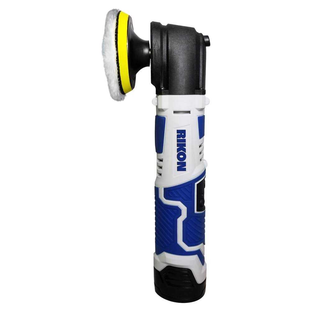 Rikon 31-200 12V Li Cordless Sander/Polisher with 2 Pad