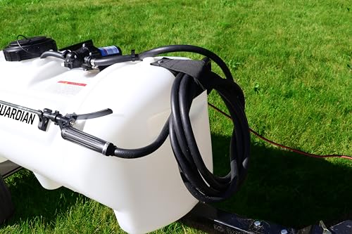25 Gallon Trailer Broadcast Sprayer - 1.1GPM, 7' Swath
