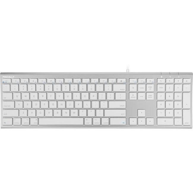 Macally Ultra Slim USB Scissor-Switch Keyboard