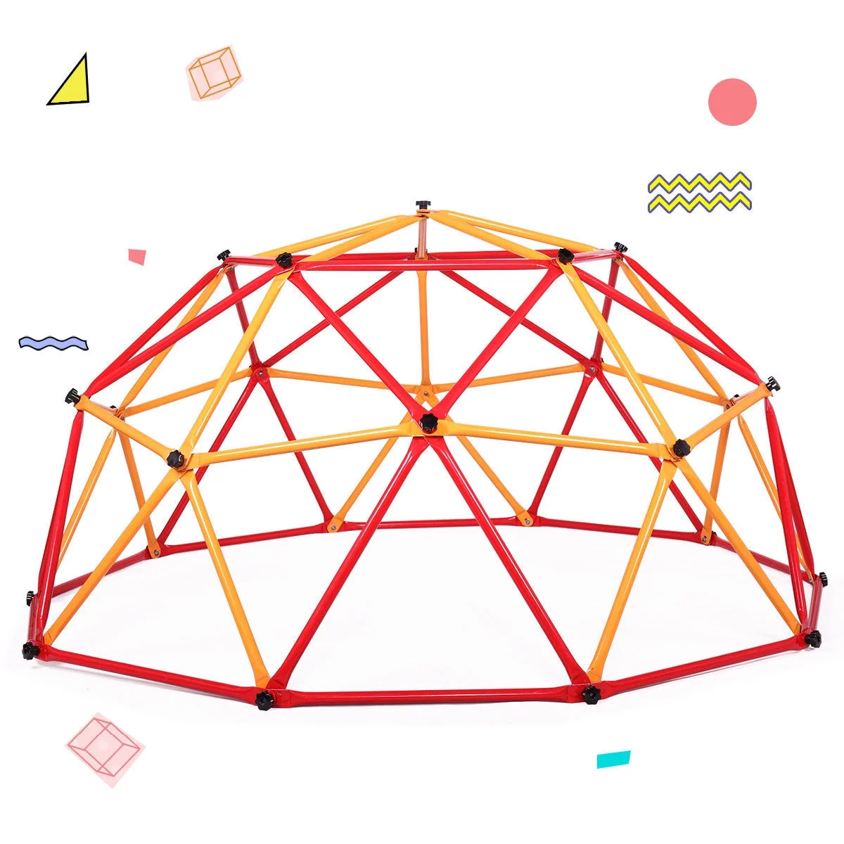 Children Dome Climber Playground Kids Swing Set  Dome Play Center with Hemispheric Shape