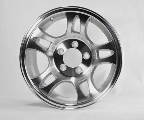 Ecustomrim Aluminum Boat Camper Trailer Rim Wheel 5 Lug 15 in. T03 Split-Spoke Style