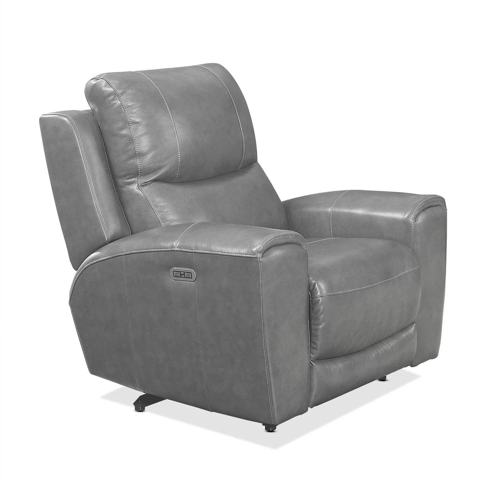 Steve Silver Laurel Ivory Leather Power Reclining Chair