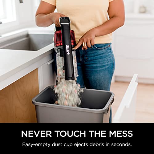 Shark | Pet Cordless Vacuum Cleaner | LED Headlights | Removable Handheld Vacuum for Pet Hair | Crevice Tool & Pet Multi-Tool Included | 40min Runtime | For Carpet & Hard Floors | Grey | IX141
