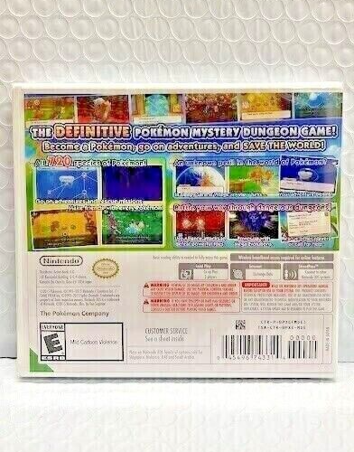 Brand New 3DS Pokemon Gates to Infinity & Super Mystery Dungeon Game Bundle