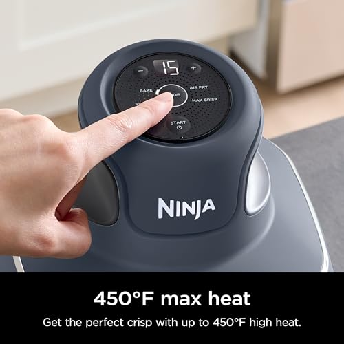 Ninja Crispi Air Fryer, Microwave, Freezer & Dishwasher Safe, Non Toxic Glass Portable Cooking System, 4 QT & 6 Cup Glass Containers with Storage Lids, Easy Meals, Air Fry, Bake, Green, FN101SG