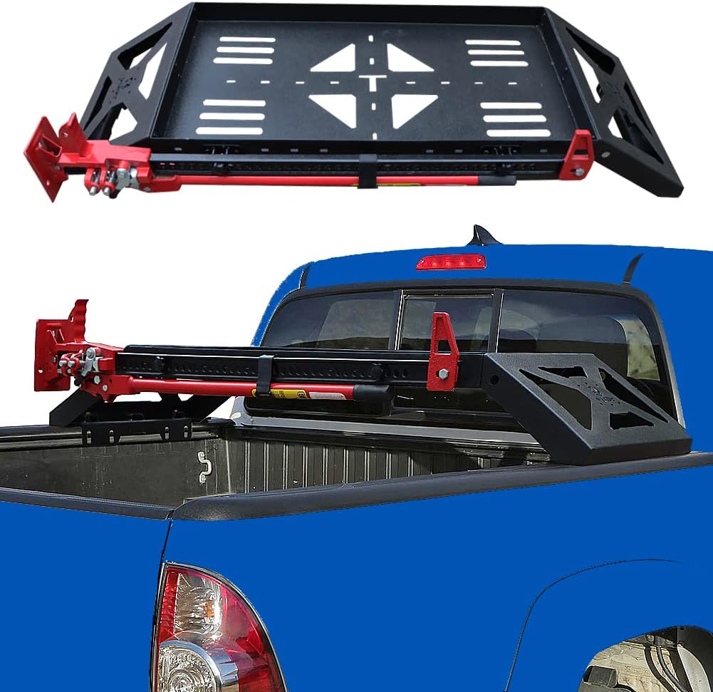 Vijay Bed Rack Cargo Carrier Compatible with 2005-2022 (2/3 Gen) Tacoma
