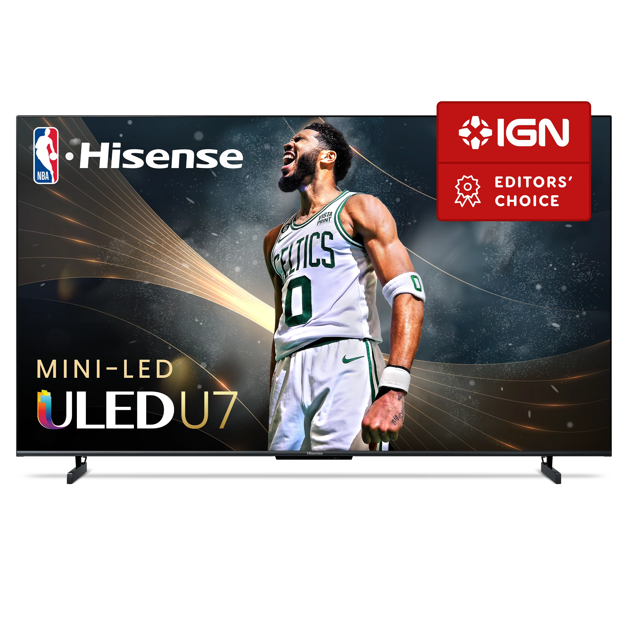 Hisense 65" Class U7 Series Mini-LED ULED 4K UHD Google Smart TV (65U7K) - QLED, Native 144Hz, 1000-Nit, Dolby Vision IQ, Full Array Local Dimming, Game Mode Pro