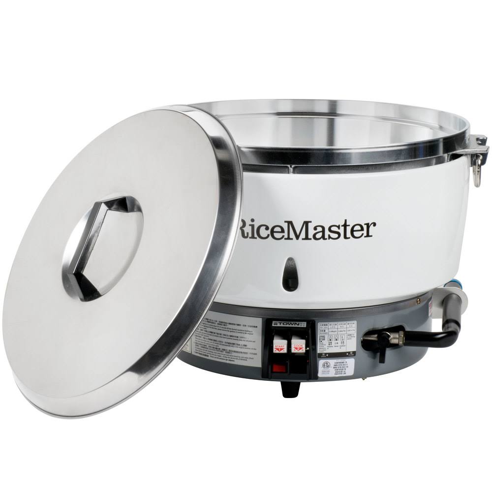 Town Rm-50n-r Ricemaster Commercial Rice Cooker Natural GAS 55 Cup