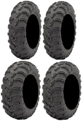 Full Set of ITP Mud Lite (6ply) 24x8-12 and 24x10-11 ATV Tires (4)