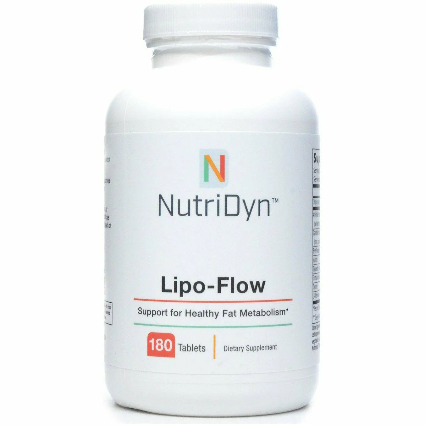 Lipo-Flow 180 tablets by Nutri-Dyn - Kansas Nuitrition - HNZSDS