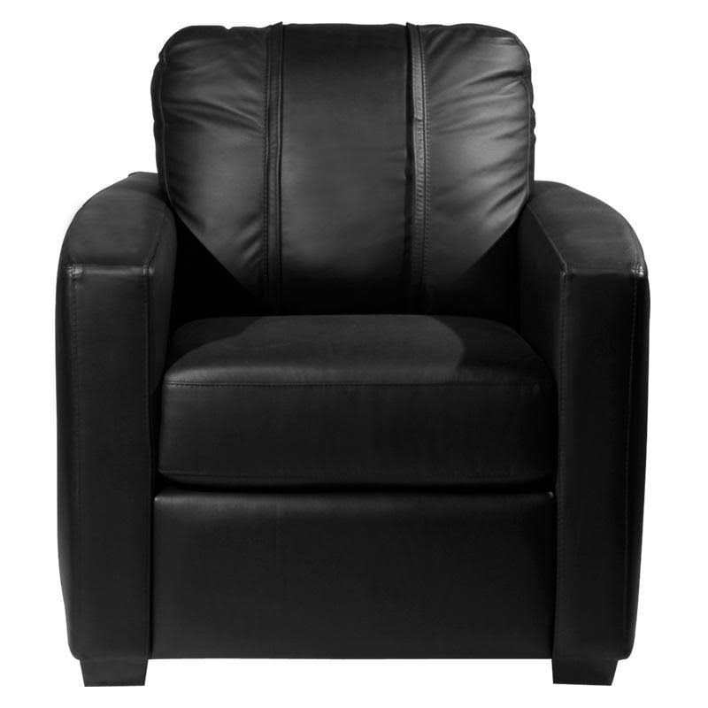 Silver Club Chair with Baltimore Ravens