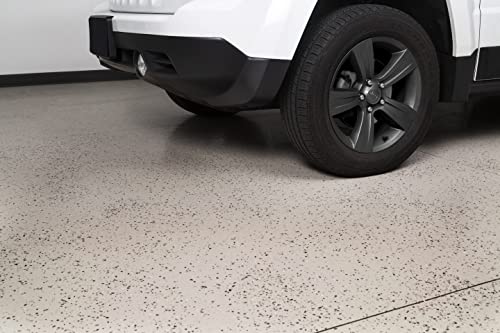 Rust-Oleum 293513 RockSolid Polycuramine Garage Floor Coating, 2.5 Car Kit, High Gloss Gray