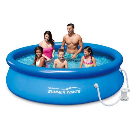 Summer Waves 10-ft Quick Set Ring Swimming Pool with Filter, Size: 10& x 30