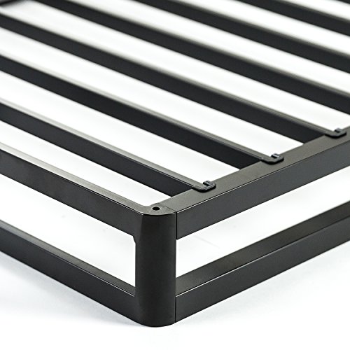 ZINUS Quick Lock Metal Smart Box Spring / 9 Inch Mattress Foundation / Strong Metal Structure / Easy Assembly, Full, White