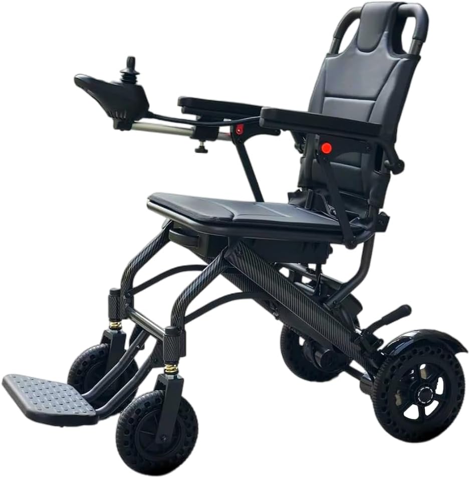 33Lbs Lightweight Foldable Electric Wheelchairs for Adults,Movex MV03 [2024 Model], Stylish, Compact Motorized Intelligent Portable Power, Airline Approved